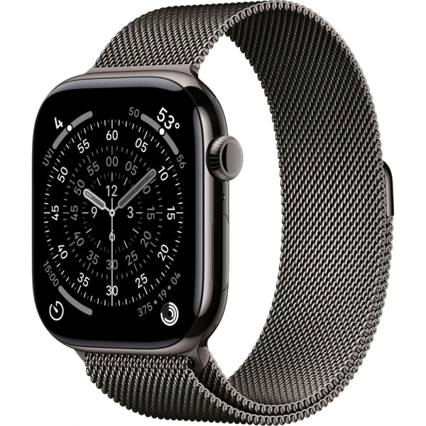 Смарт-часы Apple Watch Series 11 46mm 5G титан черныйчерный сталь 1